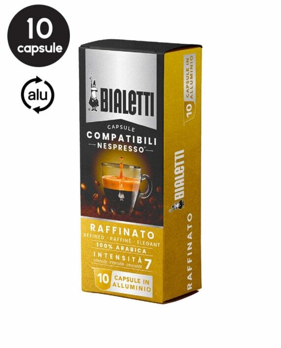 10 Capsule Bialetti Raffinato – Compatibile Nespresso 1 10 Capsule Bialetti Raffinato – Compatibile Nespresso