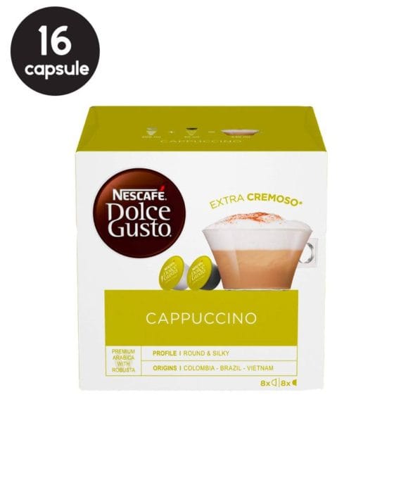 Capsule Nescafe Dolce Gusto Cappuccino 16 (8+8) 1 NESCAFÉ Dolce Gusto Cappuccino