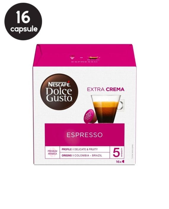 Capsule Nescafe Dolce Gusto Espresso 16 buc. 1 Capsule Nescafe Dolce Gusto Espresso 16 buc.