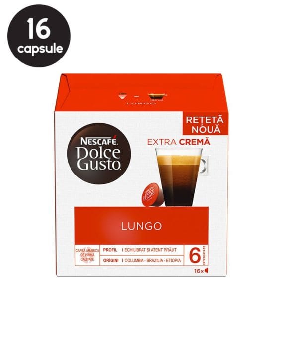 Capsule Nescafe Dolce Gusto Lungo 16 buc. 1 Nescafe Dolce Gusto Lungo