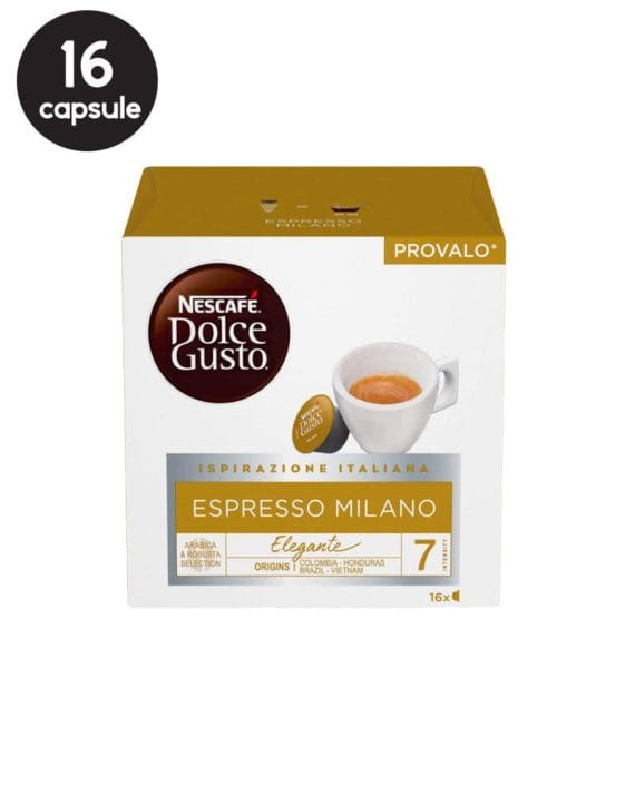 Capsule Nescafe Dolce Gusto Espresso Milano 16 buc. 1 Capsule Nescafe Dolce Gusto Espresso Milano 16 buc.