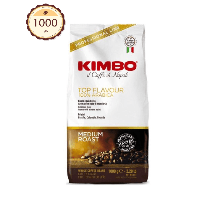 Cafea Boabe Kimbo Top Flavour 1kg 1 Kimbo Top Flavour