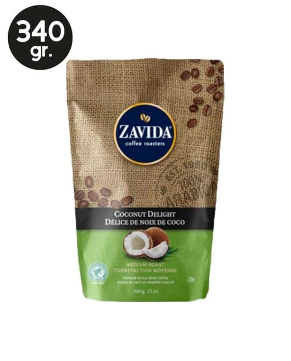 Cafea Boabe Zavida Coconut Delight 340 gr. 1 Cafea Boabe Zavida Coconut Delight 340 gr.