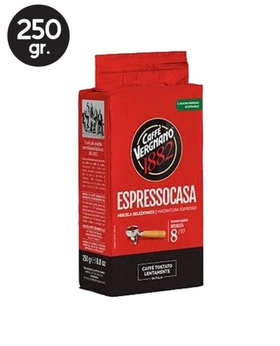 Cafea Macinata Caffe Vergnano Espresso Casa 250gr 1 Cafea Macinata Caffe Vergnano Espresso Casa 250gr