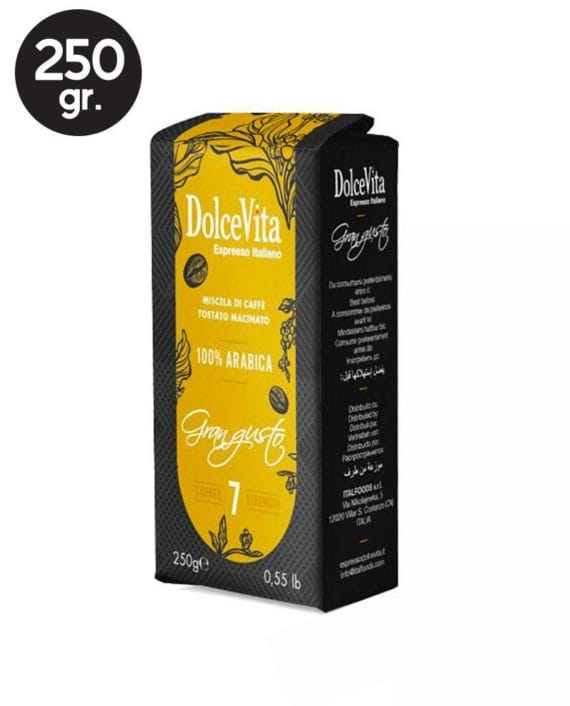 Cafea Macinata DolceVita Gran Gusto 250gr 1 Gran Gusto