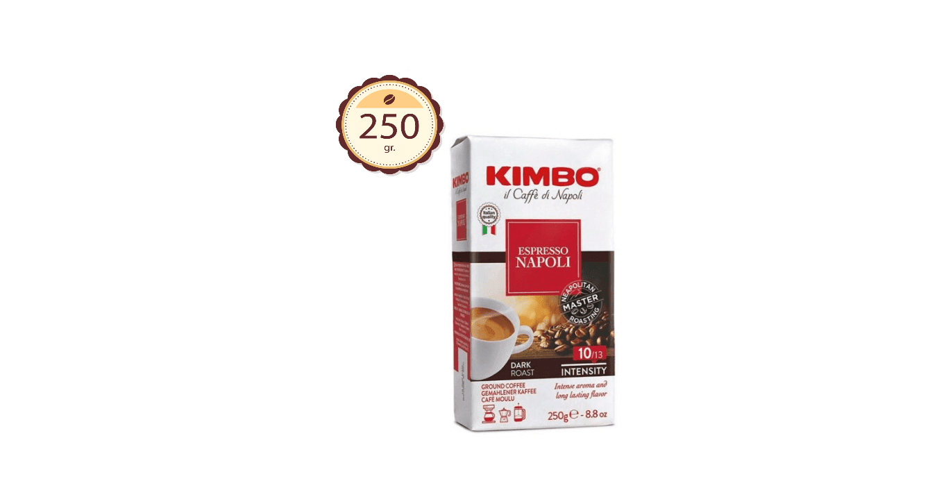 Cafea Macinata Kimbo Espresso Napoli 250gr 1 Espresso Napoli