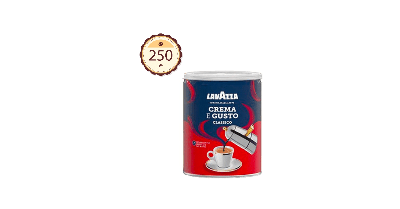 Cafea Macinata Lavazza Crema e Gusto Cutie Metalica 250gr 1 Crema e Gusto Classico