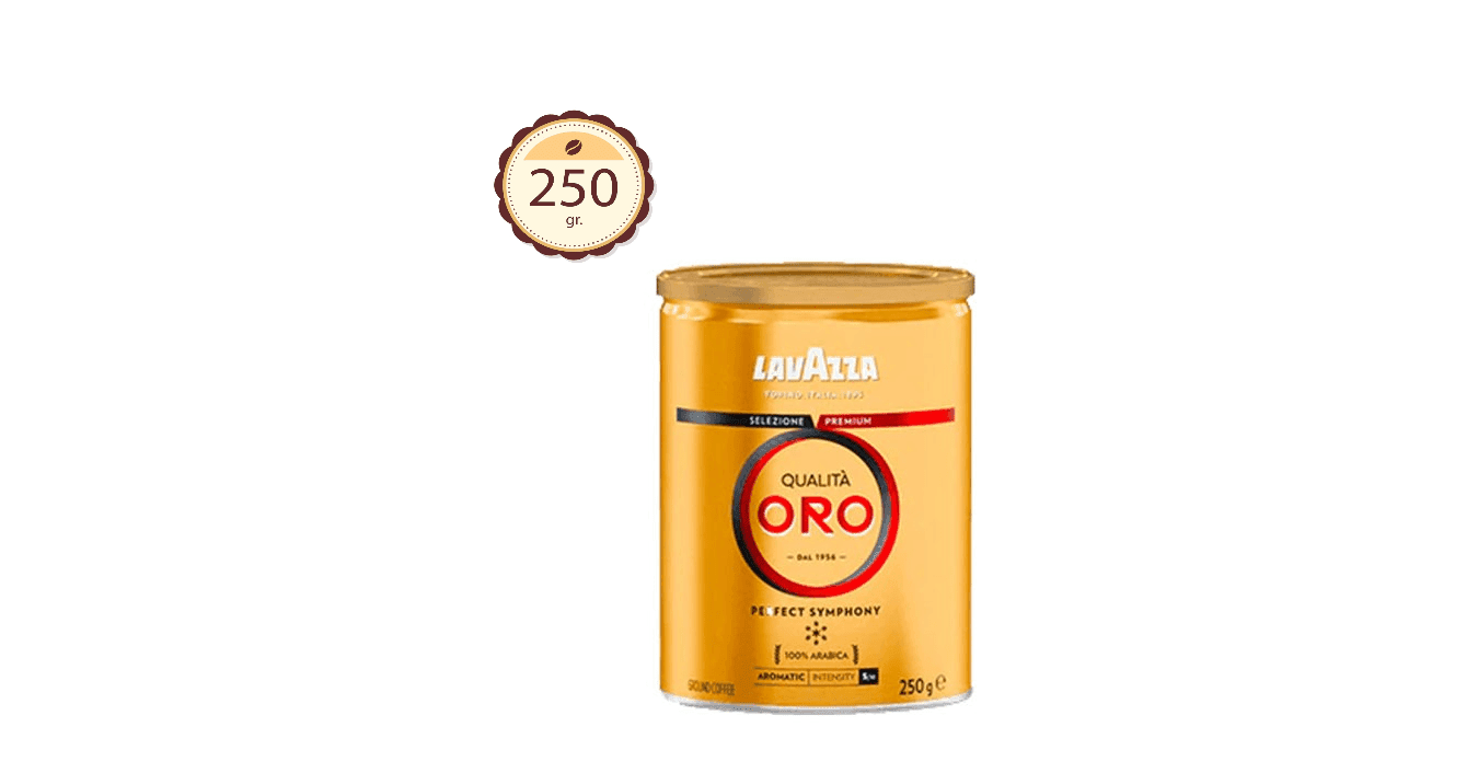 Cafea Macinata Lavazza Qualita Oro Cutie Metalica 250gr 1 Qualità Oro Cutie Metalică 250g