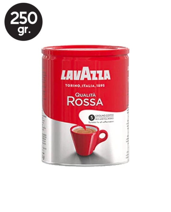 Cafea Macinata Lavazza Qualita Rossa Cutie Metalica 250gr 1 Cafea Macinata Lavazza Qualita Rossa Cutie Metalica 250gr