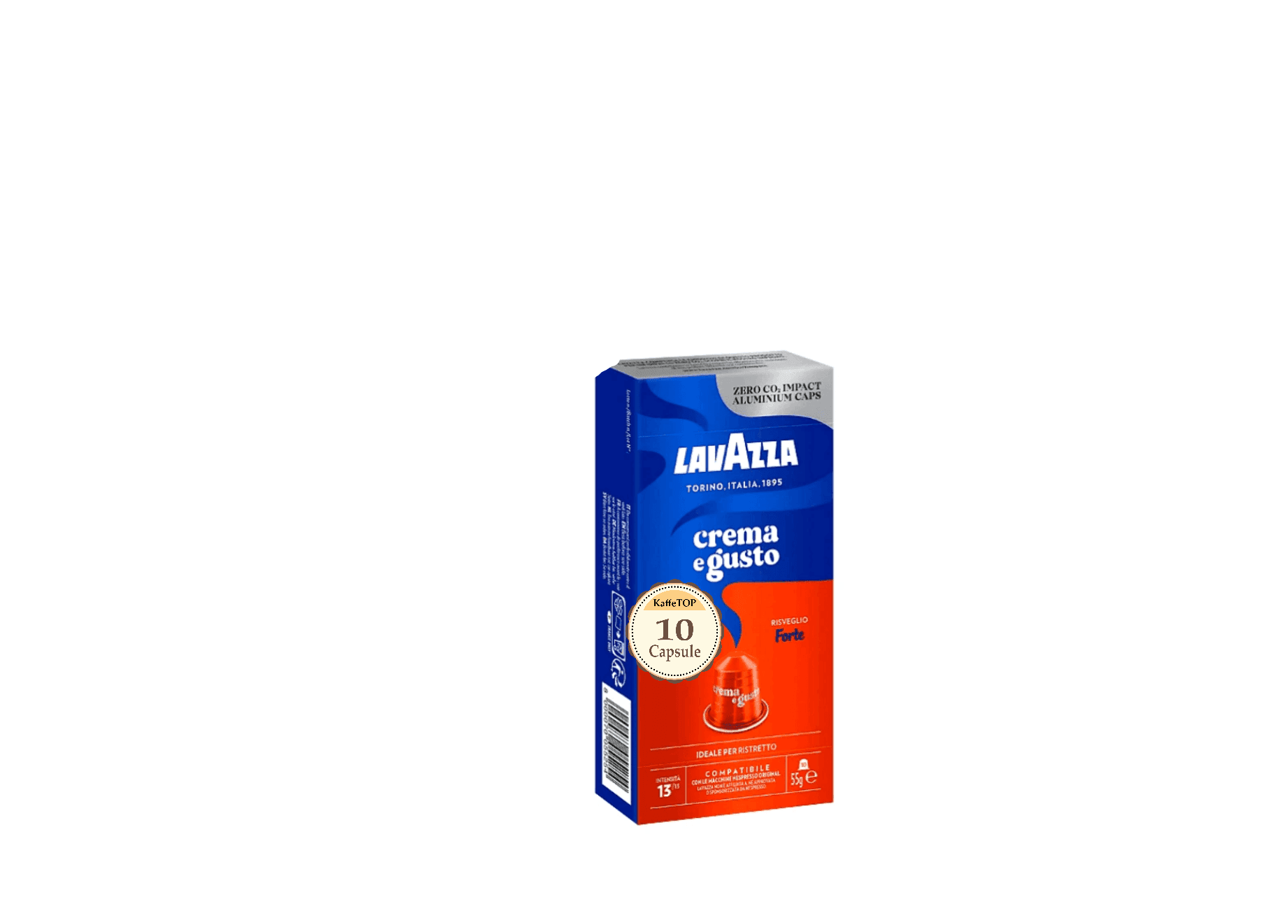 Capsule Aluminiu Lavazza Crema e Gusto Forte – Compatibile Nespresso- 10buc 1 Capsule Aluminiu Lavazza Crema e Gusto Forte – Compatibile Nespresso- 10buc