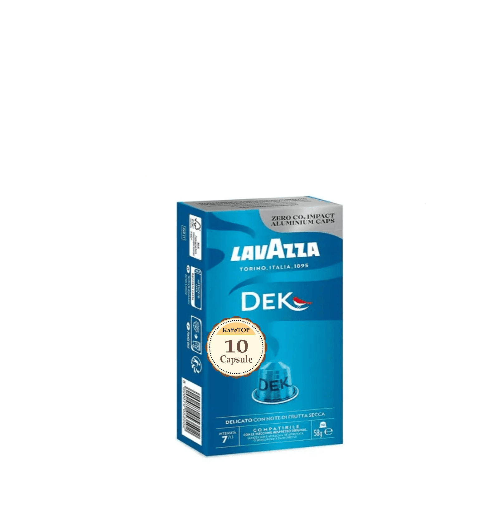 Capsule Aluminiu Lavazza Dek – Compatibile Nespresso- 10buc 1 Capsule Aluminiu Lavazza Dek – Compatibile Nespresso- 10buc