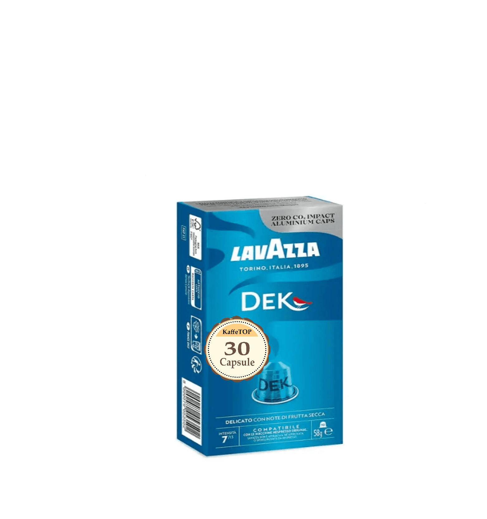 Capsule Aluminiu Lavazza Dek – Compatibile Nespresso- 30buc 1 Lavazza