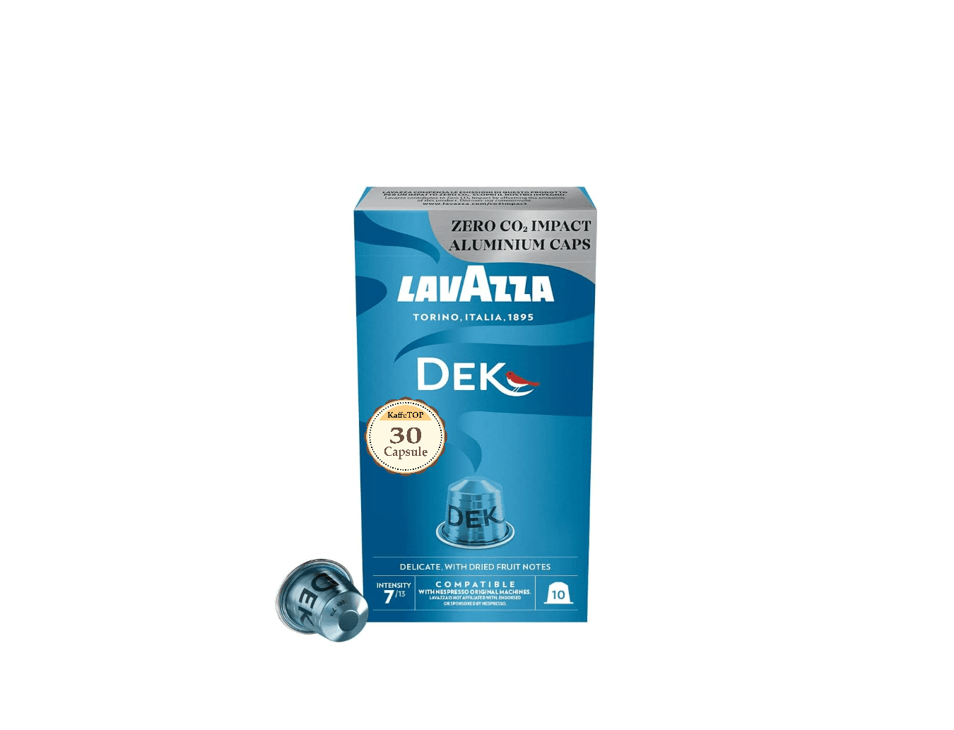 Capsule Aluminiu Lavazza Dek – Compatibile Nespresso- 30buc 2 Capsule Aluminiu Lavazza Dek – Compatibile Nespresso- 30buc