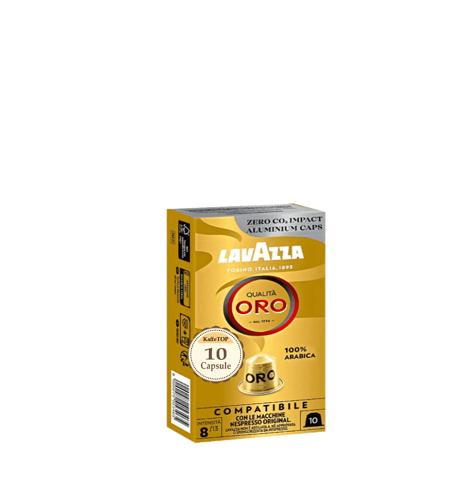Capsule Aluminiu Lavazza Qualita Oro – Compatibile Nespresso- 10buc 1 Capsule Aluminiu Lavazza Qualita Oro – Compatibile Nespresso- 10buc
