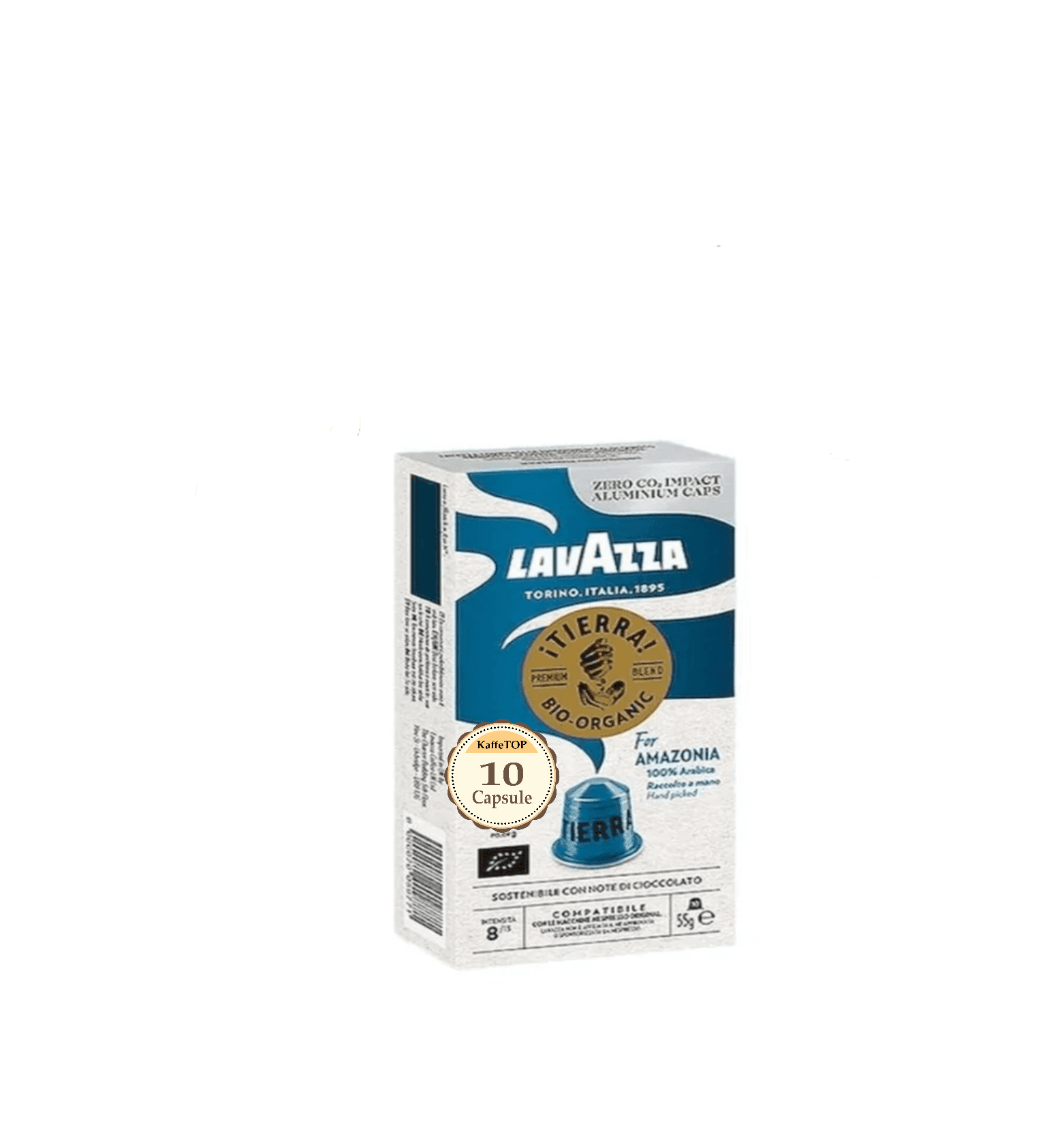 Capsule Aluminiu Lavazza Tierra Bio Organic – Compatibile Nespresso- 10buc 1 Capsule Aluminiu Lavazza Tierra Bio Organic – Compatibile Nespresso- 10buc