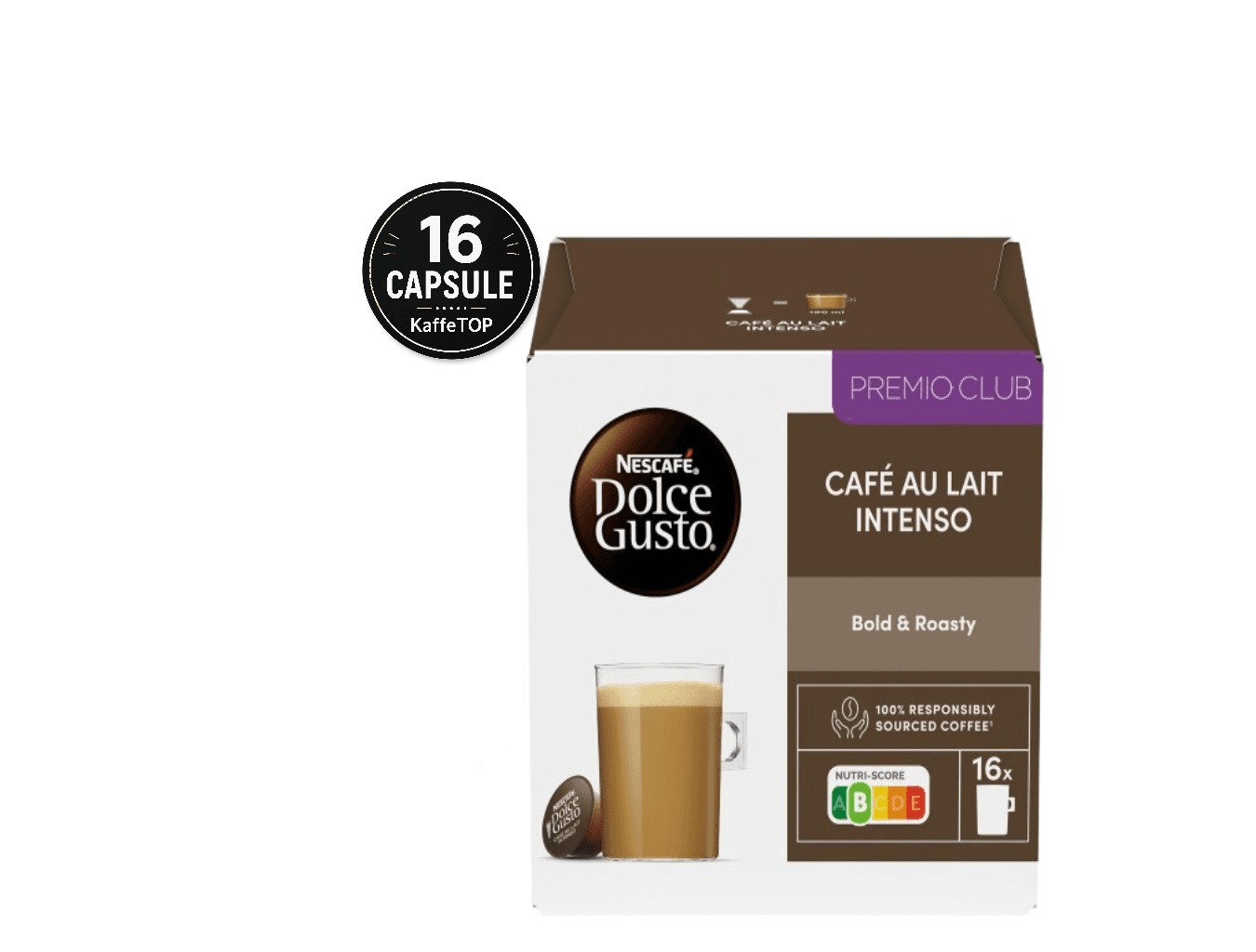 Dolce Gusto Cafe Au Lait Intenso- 16 Capsule 3 Dolce Gusto Cafe Au Lait Intenso- 16 Capsule