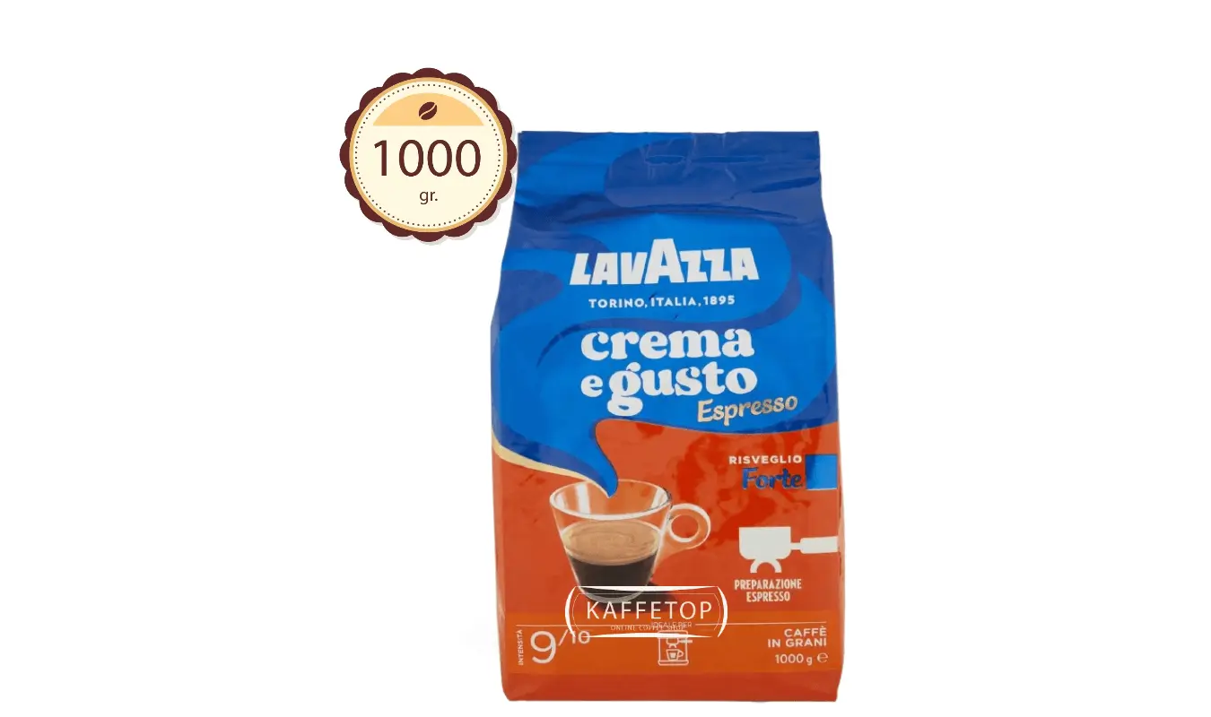 Lavazza Crema e Gusto Espresso Forte Cafea Boabe 1kg 1 Lavazza Crema e Gusto Espresso Forte