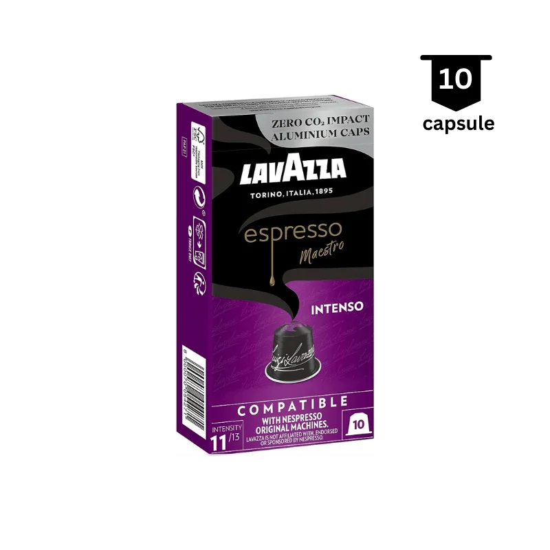 10 Capsule Aluminiu Lavazza Espresso Maestro Intenso – Compatibile Nespresso 1 10 Capsule Aluminiu Lavazza Espresso Maestro Intenso – Compatibile Nespresso