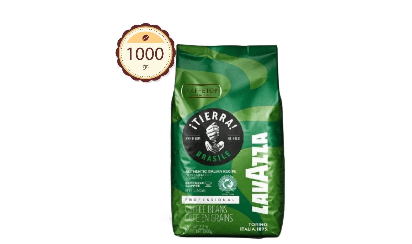 Lavazza Tierra Brasile Espresso Intense Cafea Boabe 1kg 1 Lavazza Tierra Brasile