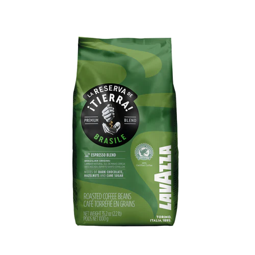 Lavazza Tierra Brasile Espresso Intense Cafea Boabe 1kg 2 Tierra Brasile