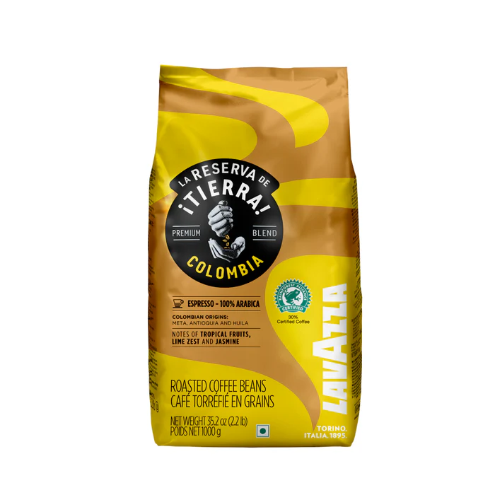 Lavazza Tierra Colombia Espresso Cafea Boabe 1kg 2 Tierra Colombia