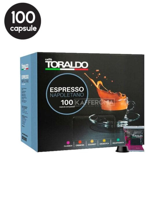 100 Capsule Caffe Toraldo Miscela Classica – Compatibile Lavazza Firma 1 100 Capsule Caffe Toraldo Miscela Classica – Compatibile Lavazza Firma