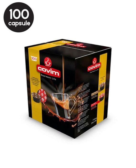 100 Capsule Covim Orocrema – Compatibile Lavazza Firma 1 100 Capsule Covim Orocrema – Compatibile Lavazza Firma