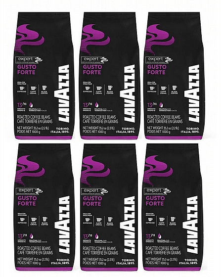 Lavazza Gusto Forte Expert Cafea Boabe- 1kg x 6 buc 3 Lavazza Gusto Forte Expert