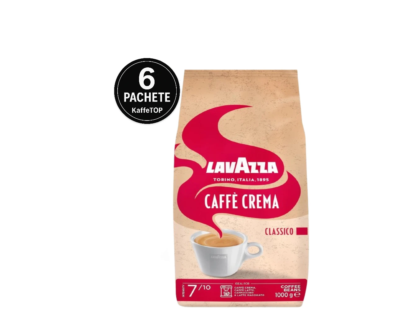 Caffe Crema Classico Cafea Boabe Lavazza- 6 x 1 Kg 1 Caffe Crema Classico