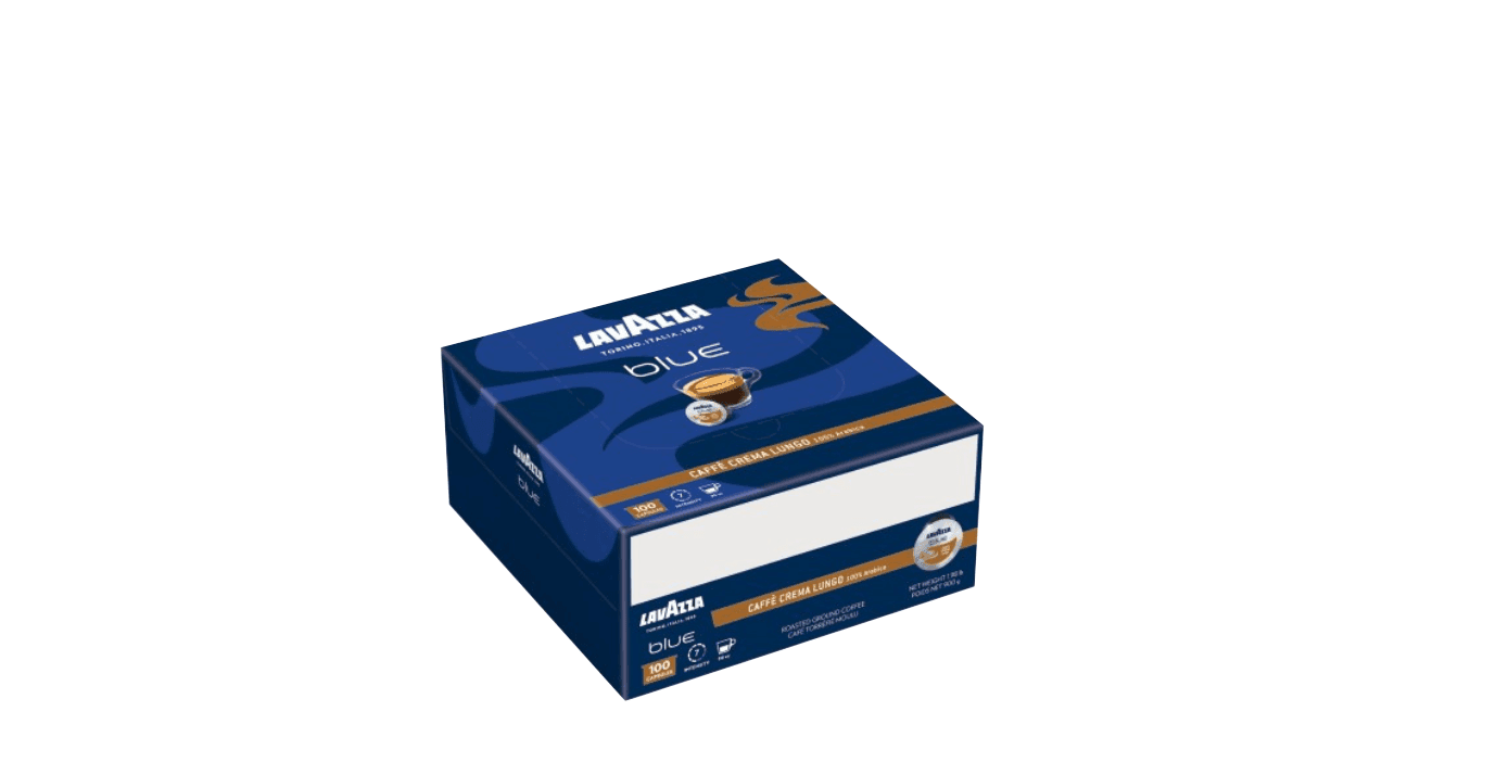 Capsule Lavazza Blue Crema Lungo cutie 100 buc 2 Capsule Lavazza Blue Crema