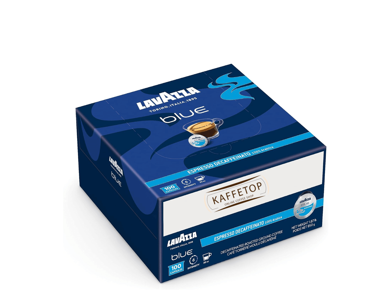 Lavazza Blue Decaffeinato- 100 Capsule 2 Capsule Lavazza Blue Espresso Deca- 100buc