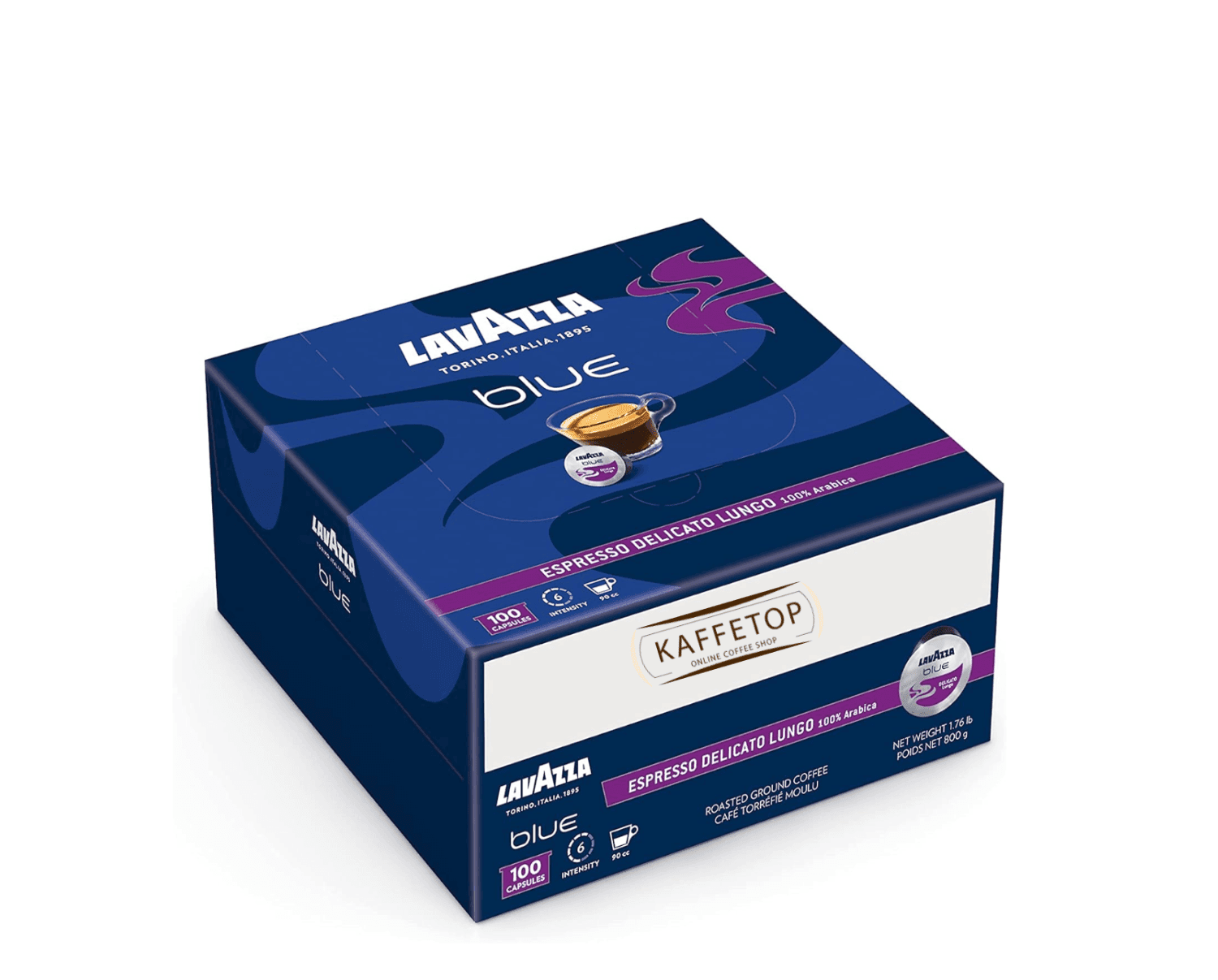 Capsule Lavazza Blue Espresso Delicato Lungo- 100buc 2 Capsule Lavazza Blue Espresso Delicato Lungo- 100buc
