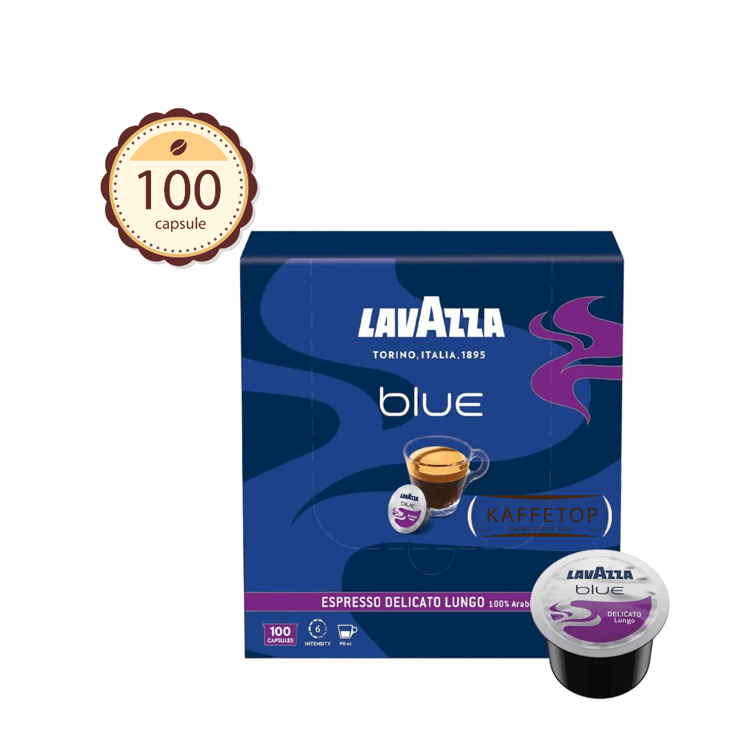 Capsule Lavazza Blue Espresso Delicato Lungo- 100buc 1 Capsule Lavazza Blue Espresso Delicato Lungo- 100buc