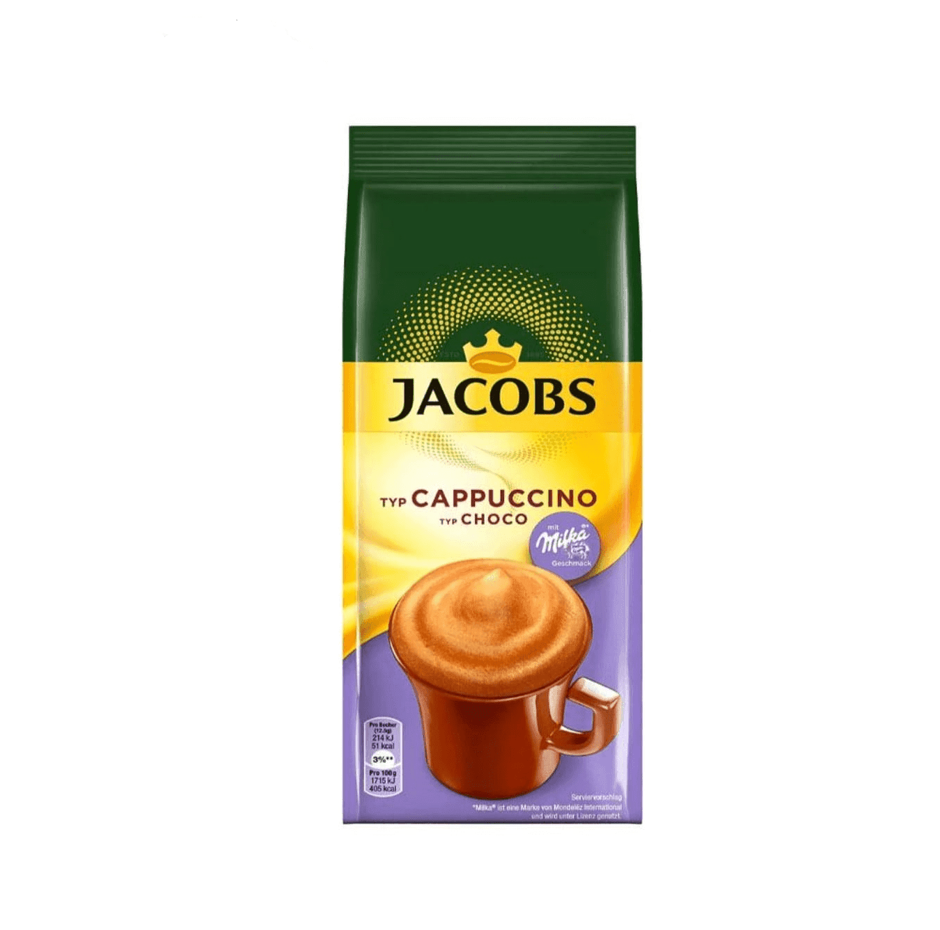Jacobs Cappuccino Vanilla 8 x 12 g 1 Jacobs Cappuccino Vanilla