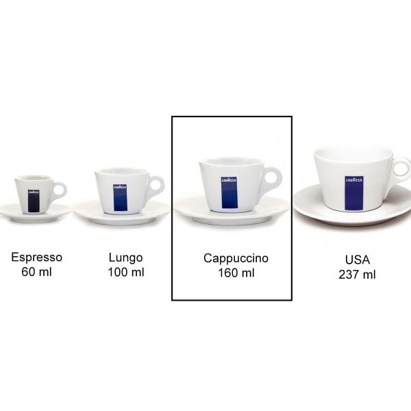 Set Cesti Lavazza Cappuccino cu Farfurii- Ceramică- 6 buc 2 Set Cesti Lavazza Cappuccino cu Farfurii- Ceramică- 6 buc