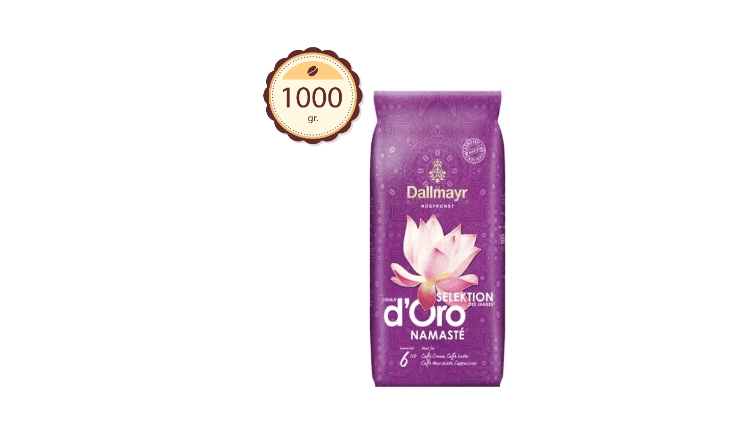 Cafea Boabe Dallmayr Crema d Oro Namaste- 1kg 1 Dallmayr Crema d'Oro Namaste