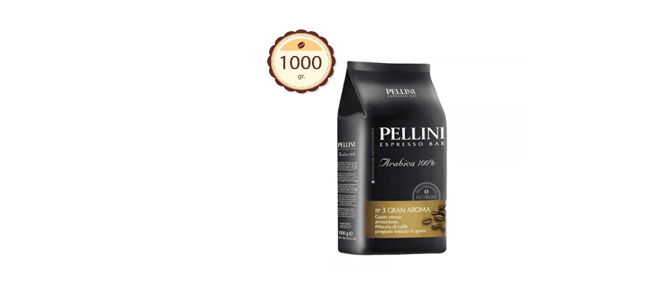 Cafea Boabe Pellini Gran Aroma- 1kg 1 Pellini Gran Aroma