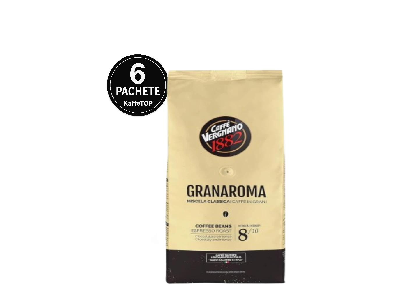 Cafea Boabe Vergnano Gran Aroma- 6 x 1kg 1 Cafea Boabe Vergnano Gran Aroma