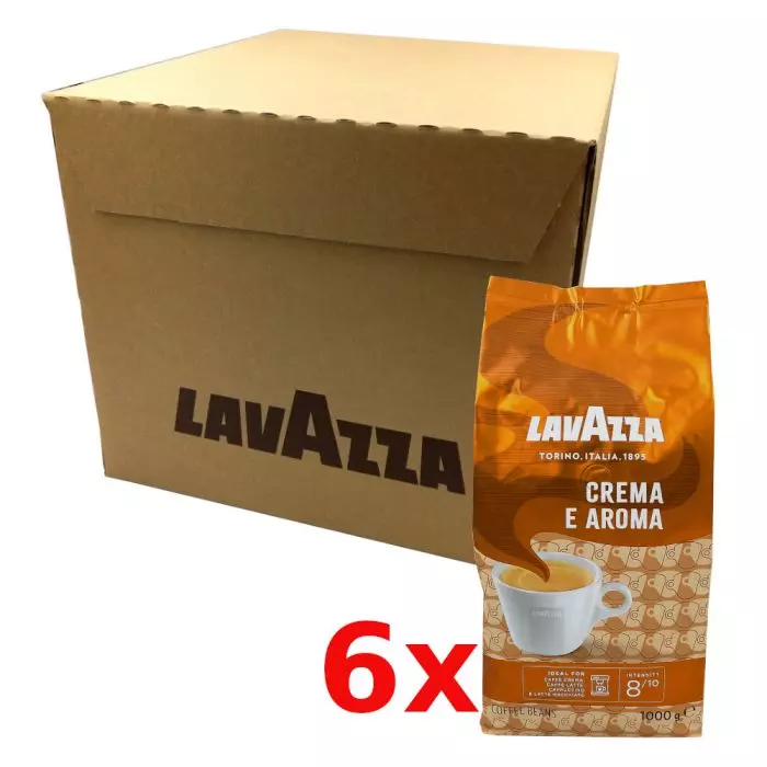 Lavazza Crema e Aroma Cafea Boabe- 1kg x 6 buc 2 Lavazza Crema e Aroma Cafea Boabe- 1kg x 6 buc