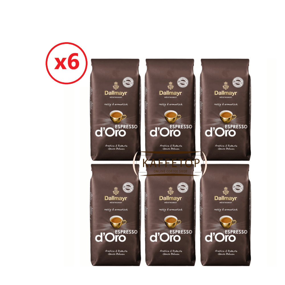 Cafea Boabe Dallmayr Espresso D'Oro- 6 x 1 kg 1 Cafea Boabe Dallmayr Espresso D'Oro