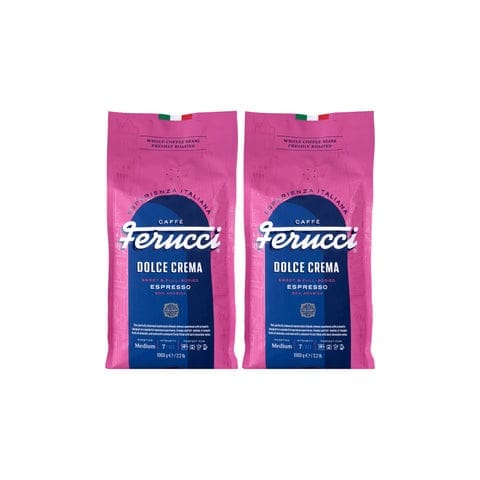 Pachet 2 x Cafea Boabe Ferucci Dolce Crema Espresso 1 kg 2 Pachet 2 x Cafea Boabe Ferucci Dolce Crema Espresso 1 kg