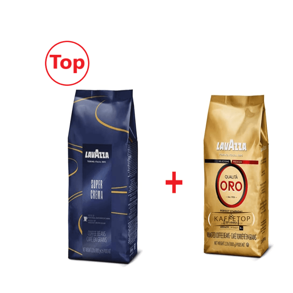 Cafea Boabe Lavazza Qualità Oro și Super Crema- 2 x 1 Kg 1 Cafea Boabe Lavazza