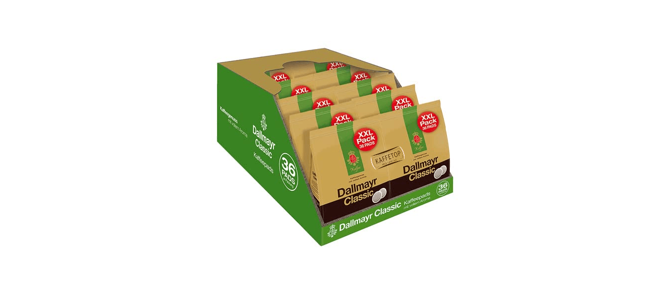 360 Paduri Dallmayr Classic, Compatibile Senseo 2 360 Paduri Dallmayr Classic, Compatibile Senseo