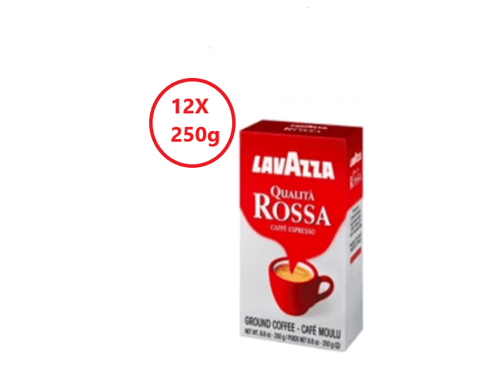 Cafea Măcinată Lavazza Qualità Rossa- 12 x 250gr 1 Cafea Măcinată Lavazza Qualità Rossa