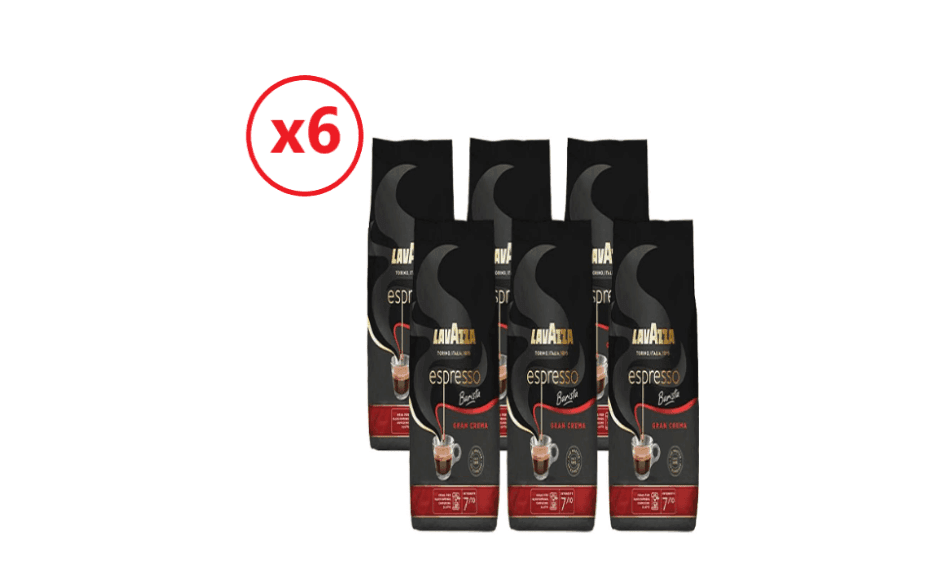 Cafea Boabe Lavazza Espresso Barista Gran Crema – 6 x 1 kg 1 Pachet Cafea Boabe Lavazza Espresso Barista Gran Crema – 6 x 1 kg