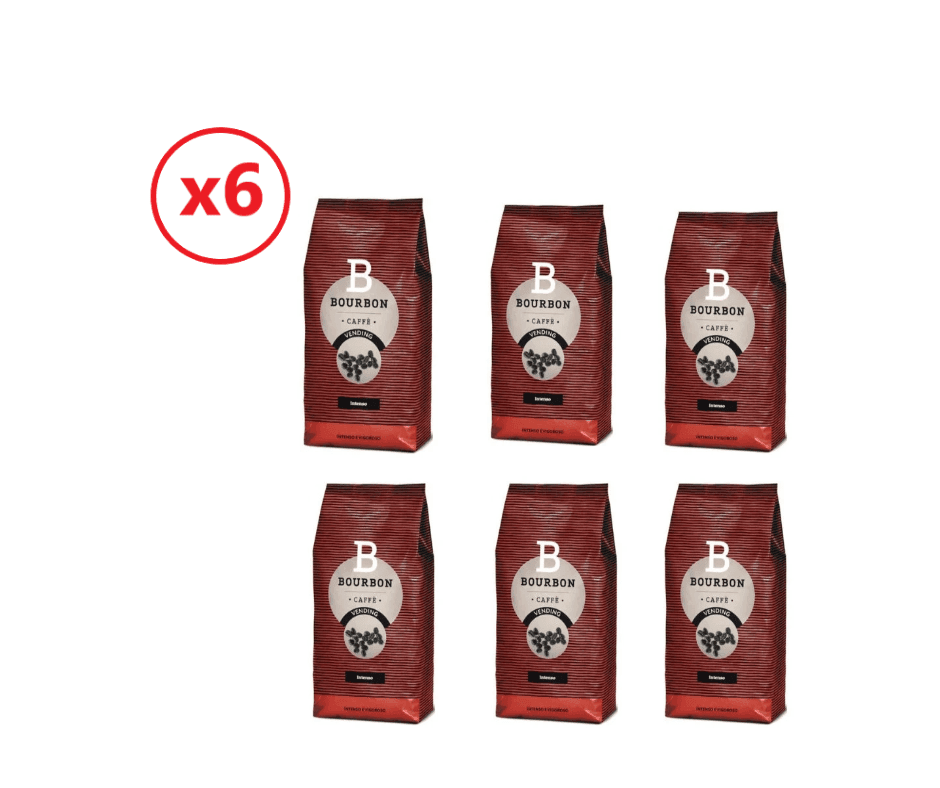 Pachet Promo Cafea Boabe Lavazza Bourbon Intenso 6 x 1kg. 1 Pachet Promo Cafea Boabe Lavazza Bourbon Intenso 6 x 1kg.