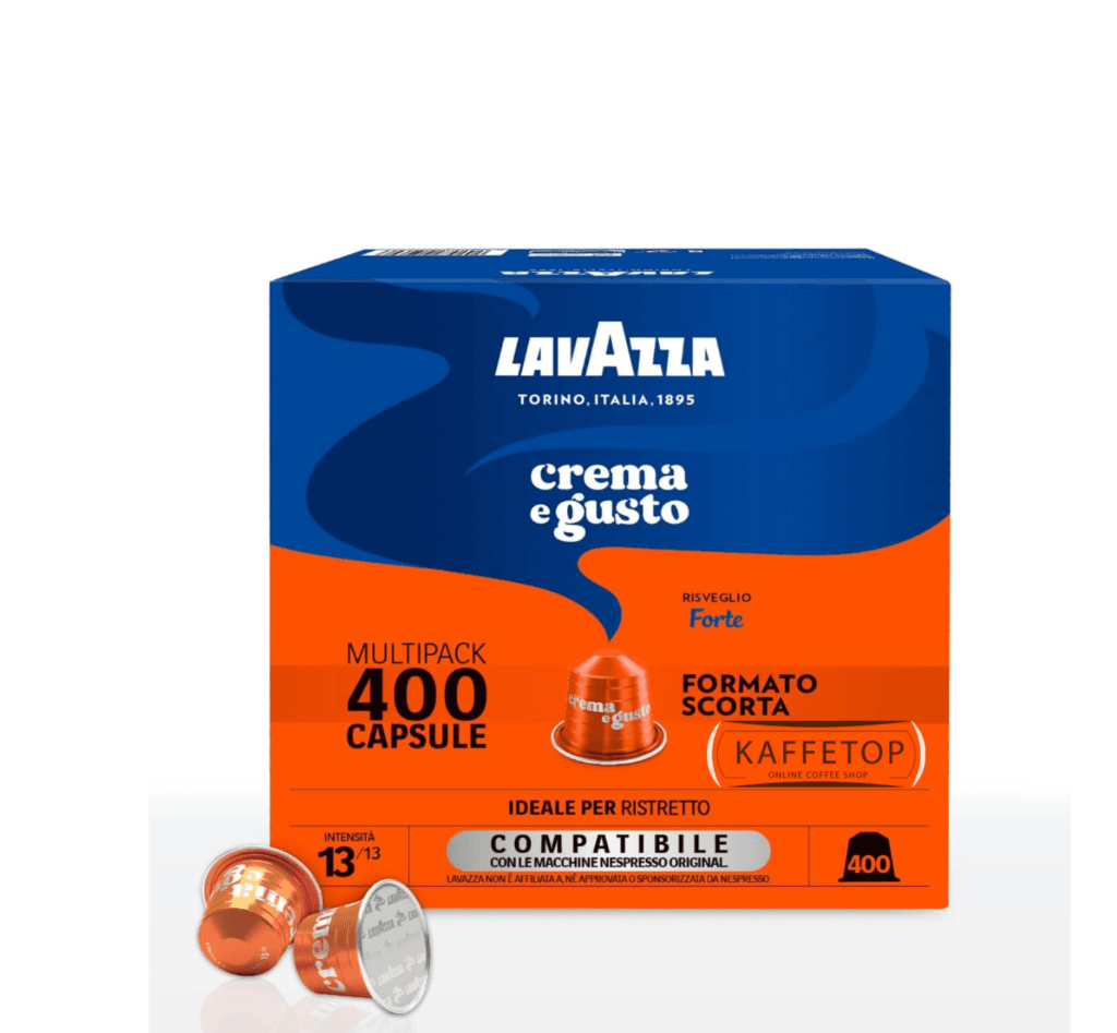 Nespresso Compatible Lavazza Crema E Gusto Forte 30 Coffee Capsules - Foto 6