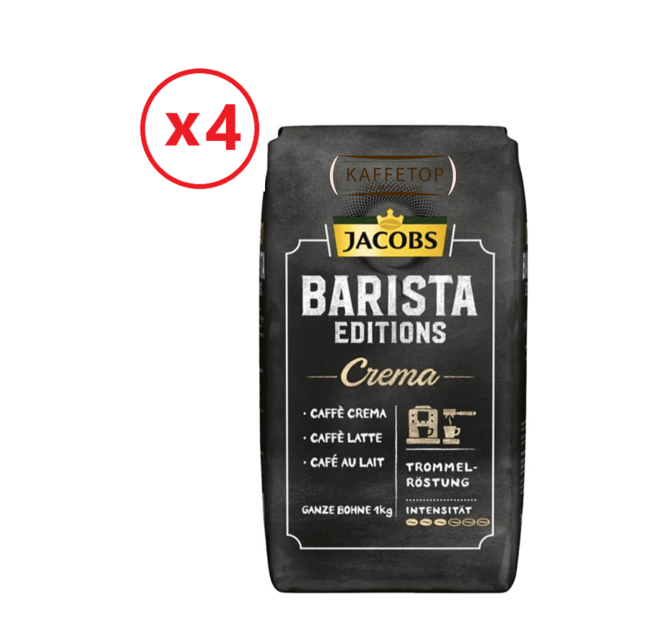Cafea Boabe Jacobs Barista Crema-4 x 1 kg 1 Cafea Boabe Jacobs Barista Crema
