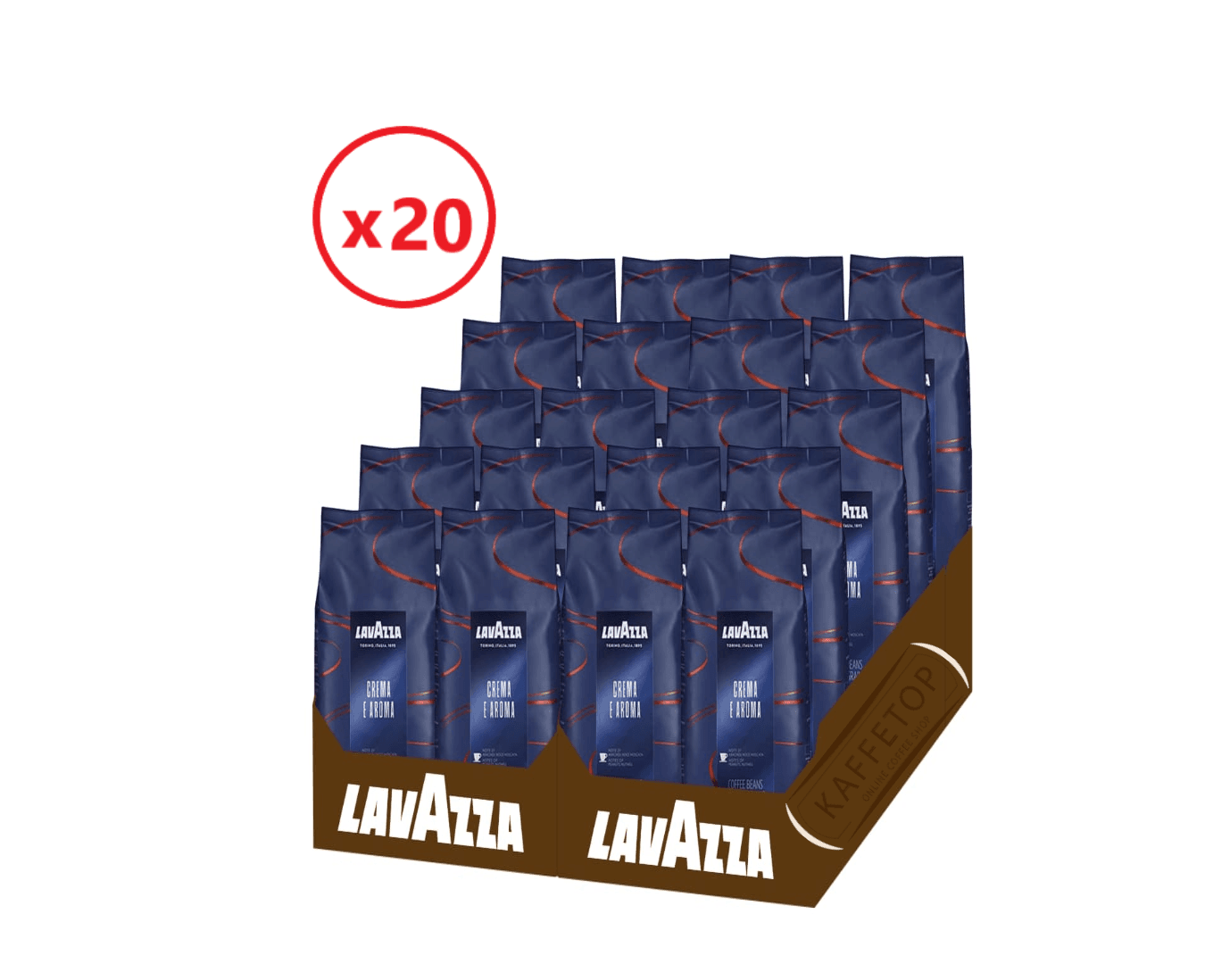 Cafea Boabe Lavazza Crema e Aroma Espresso 1kg x 20 buc. 1 Cafea Boabe Lavazza Crema e Aroma Espresso 1 kg