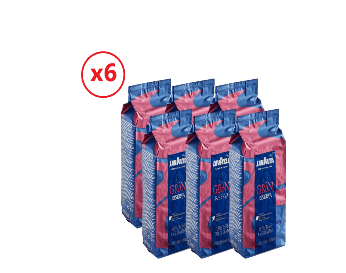 Cafea Boabe Lavazza Gran Riserva- 6 x 1 kg 1 Lavazza Gran Riserva